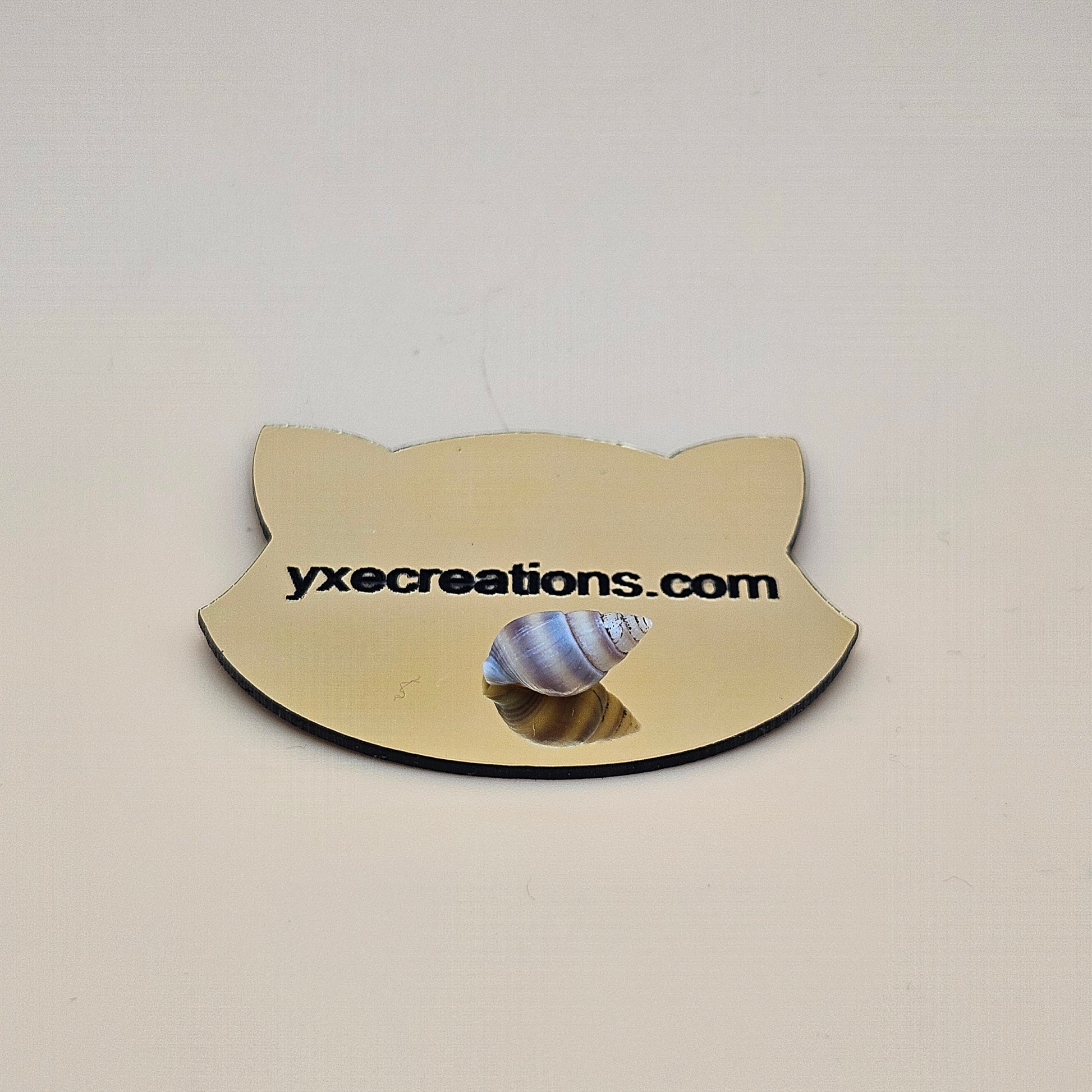 Two-Tone Engravable Acrylic - Light Gold - Engraves Black (view 2)