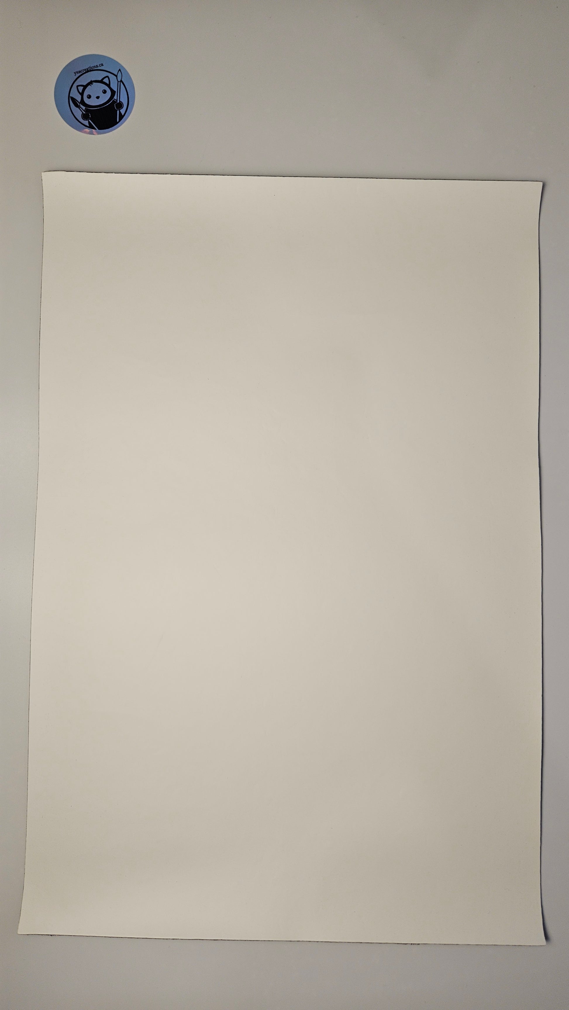 White - Engraves Black - Glossy Leatherette Sheet – PU Material (view 3)