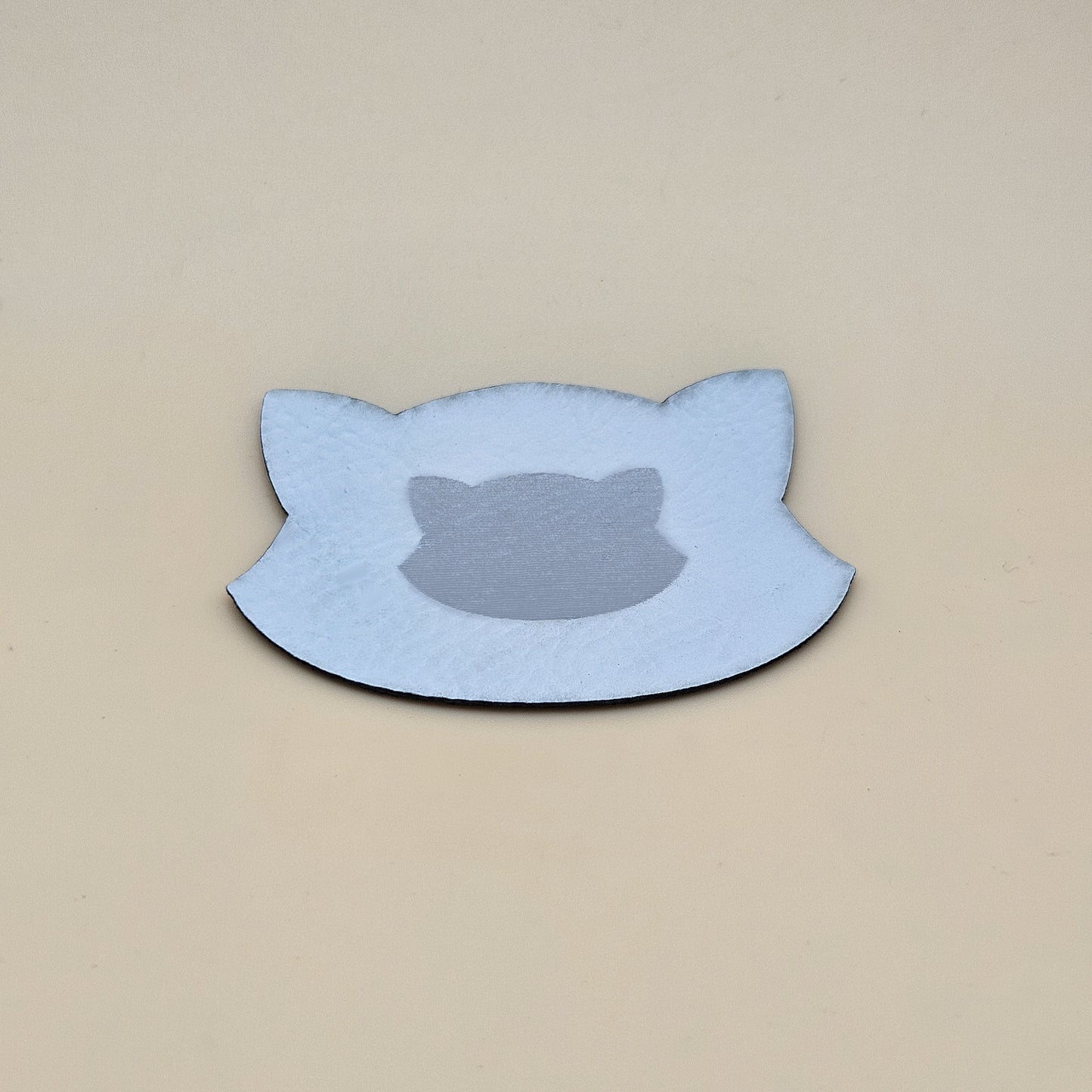 White - Engraves Silver - Leatherette Sheet – PU Material