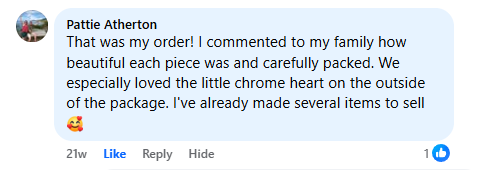 Pattie Atherton review screenshot