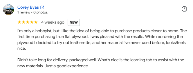 Corey Byas review screenshot